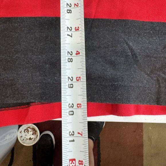 Ralph Lauren Polo Sport Red/Black Striped Short Sleeve 2XL Sweater/Polo Cotton - Picture 9 of 9